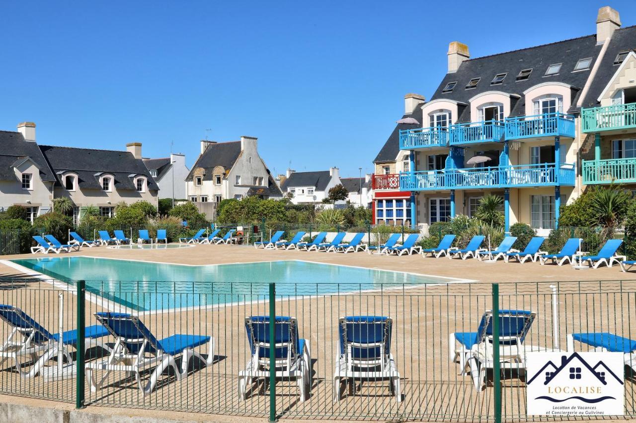 Localise - A06 - Entierement De Plain-Pied Avec Petite Vue Mer - Donnant Sur La Piscine Et Le Jardin - Wifi Inclus - Draps Inclus - Guilvinec Екстериор снимка