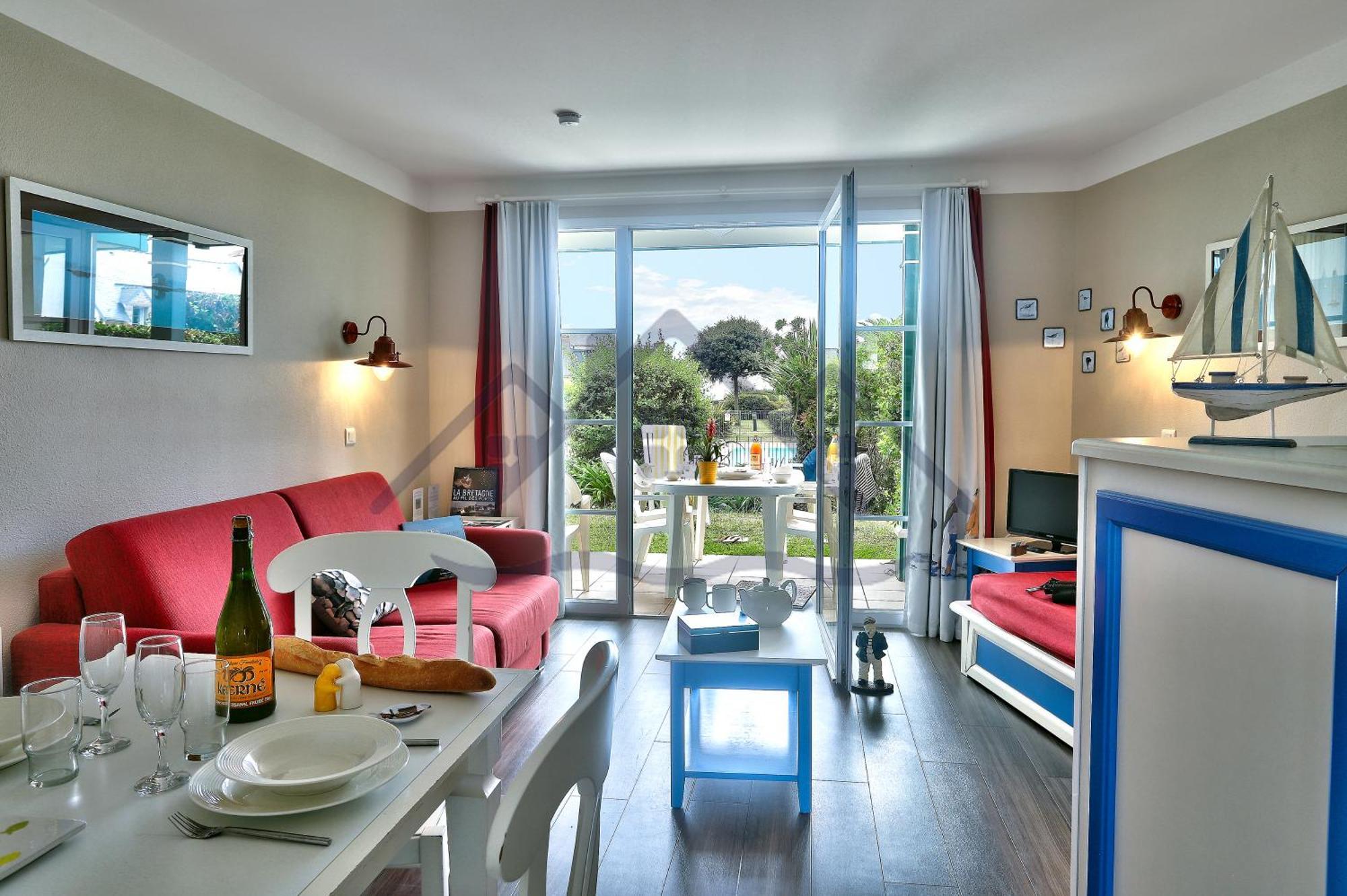 Localise - A06 - Entierement De Plain-Pied Avec Petite Vue Mer - Donnant Sur La Piscine Et Le Jardin - Wifi Inclus - Draps Inclus - Guilvinec Екстериор снимка