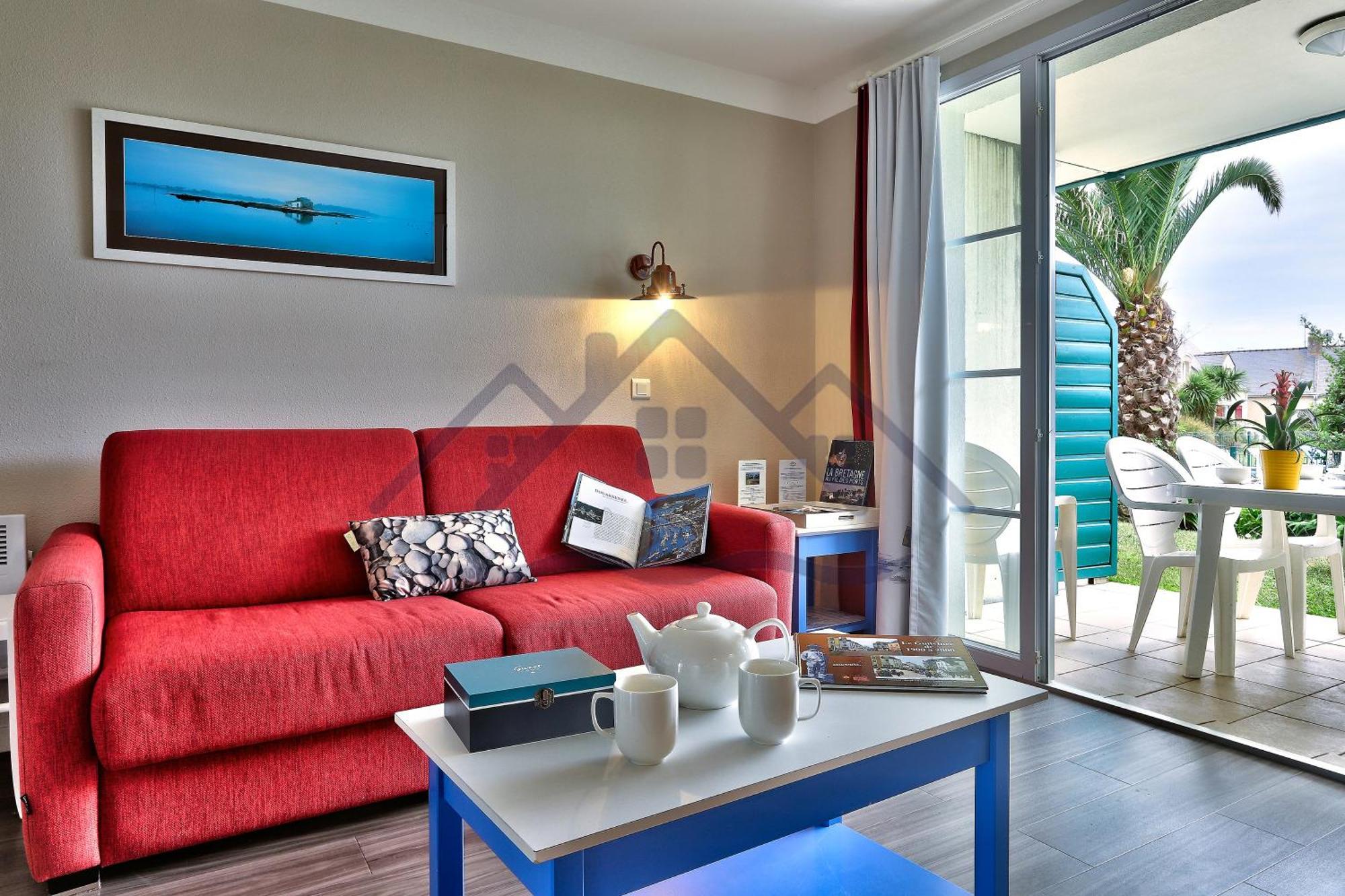 Localise - A06 - Entierement De Plain-Pied Avec Petite Vue Mer - Donnant Sur La Piscine Et Le Jardin - Wifi Inclus - Draps Inclus - Guilvinec Екстериор снимка