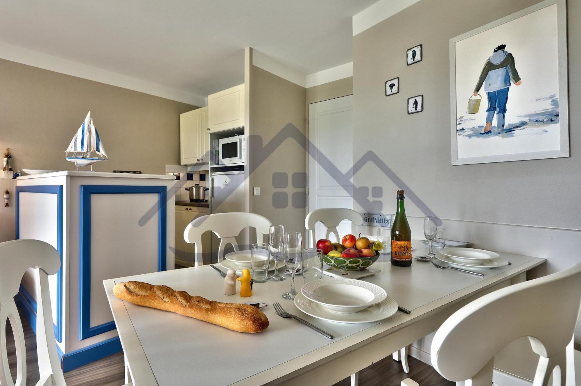 Localise - A06 - Entierement De Plain-Pied Avec Petite Vue Mer - Donnant Sur La Piscine Et Le Jardin - Wifi Inclus - Draps Inclus - Guilvinec Екстериор снимка